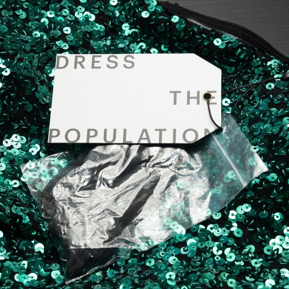 Dress The Population - Alexis Sequin Midi‎ Dress - Picture 15 of 16